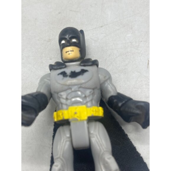 the batman gray suite DC comics 3" Action figure imagenext toy cape READ - Picture 3 of 6